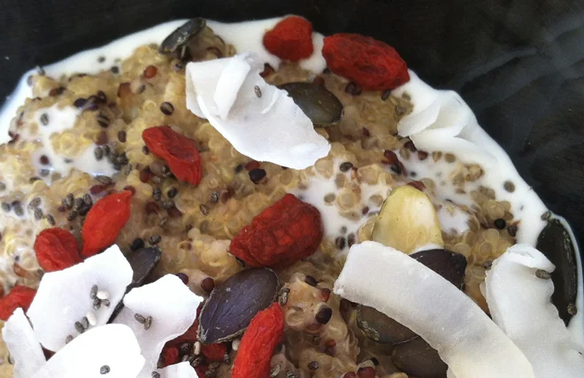 Chai Spiced Quinoa Porridge