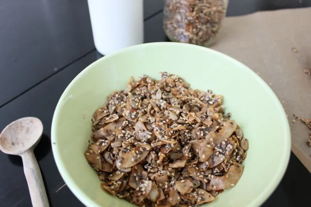 Coconut and Cinnamon Granola