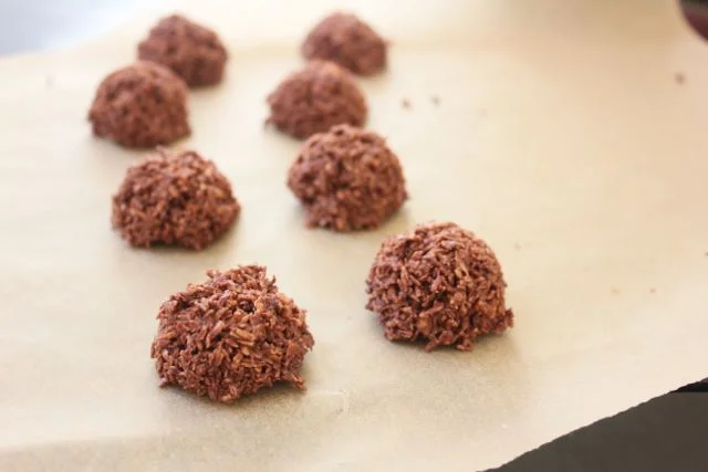 Raw Chocolate Macaroons