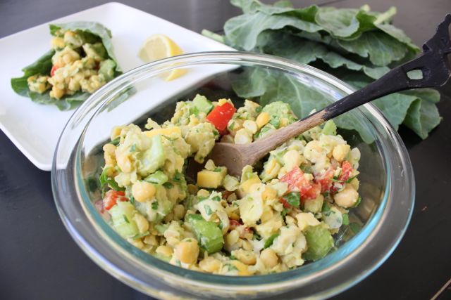 Chickpea salad featured image