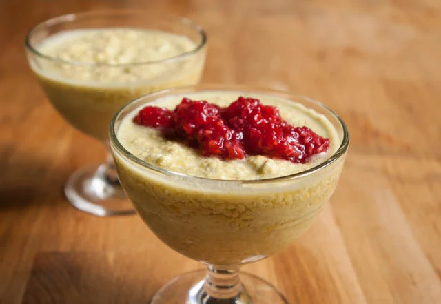 Happy Spring & Meyer Lemon Pudding