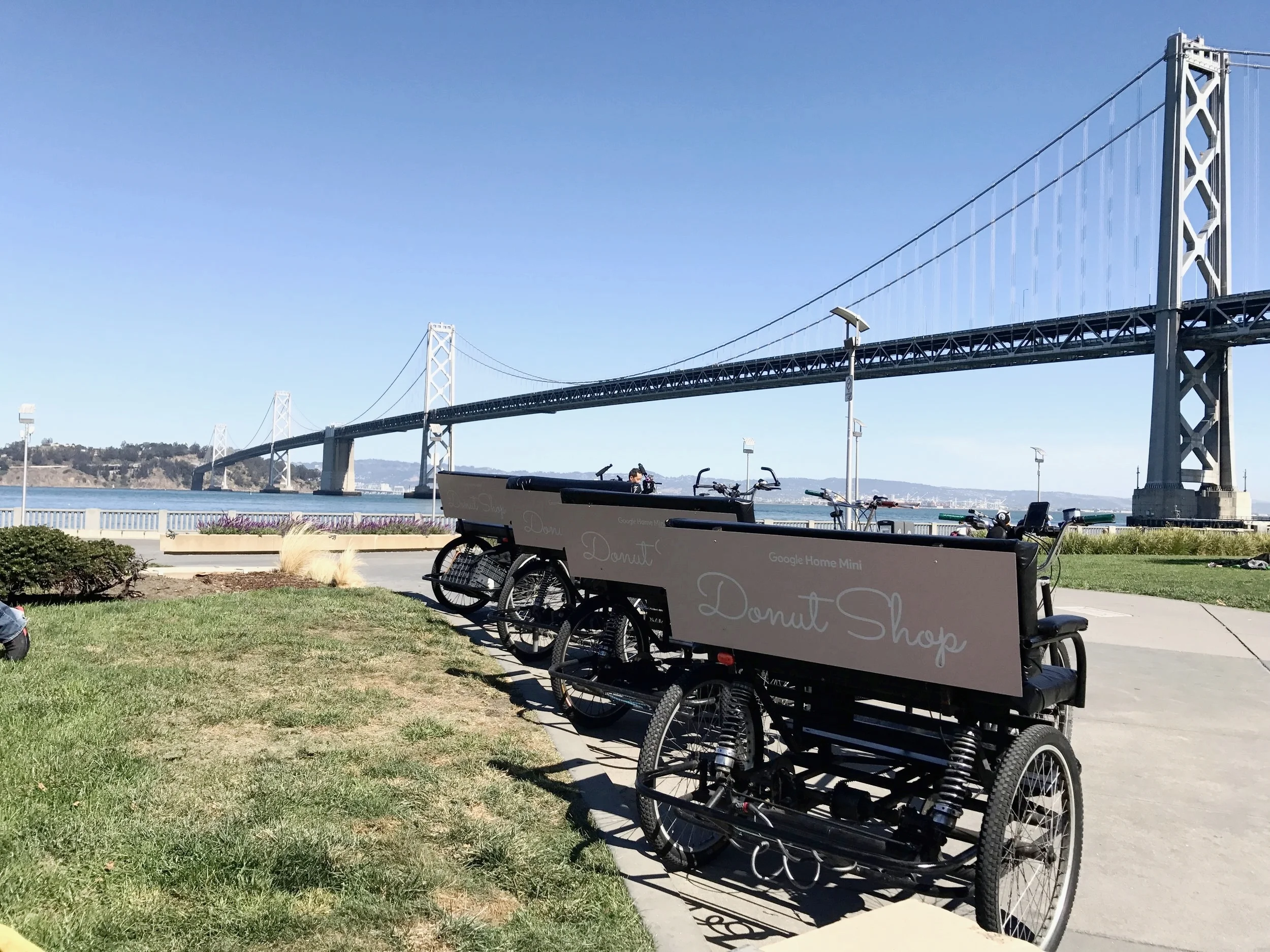 Our pedicabs can be customized for your branding needs