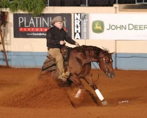 Gunners Tinseltown (Gunner x Miss Tinseltown): Over $302,000+ NRHA LTE, 2012 NRHA Futurity Level 4 Open Reserve Champion and Prime Time Open Champion; 2013 High Roller Reining Classic L3 Open Derby Reserve Champion