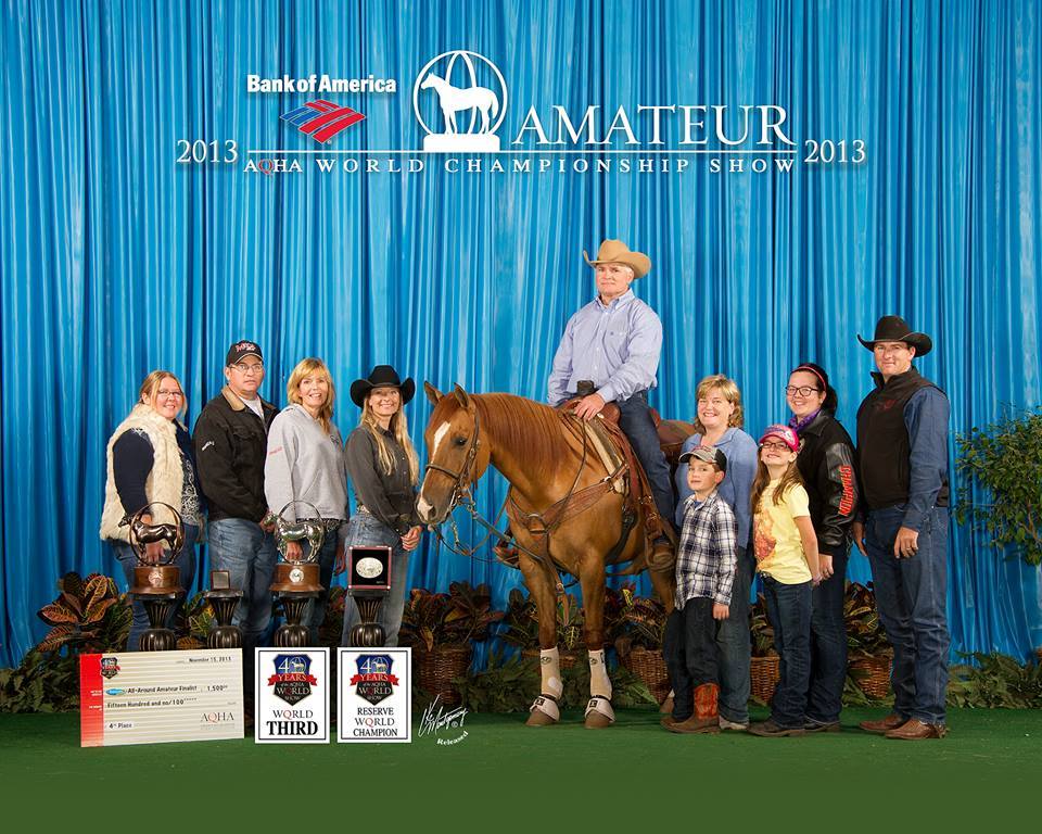 Bound To Be Dun Earner of 71 AQHA points ; 2012 World qualifier in Tie-Down and Breakway Roping.