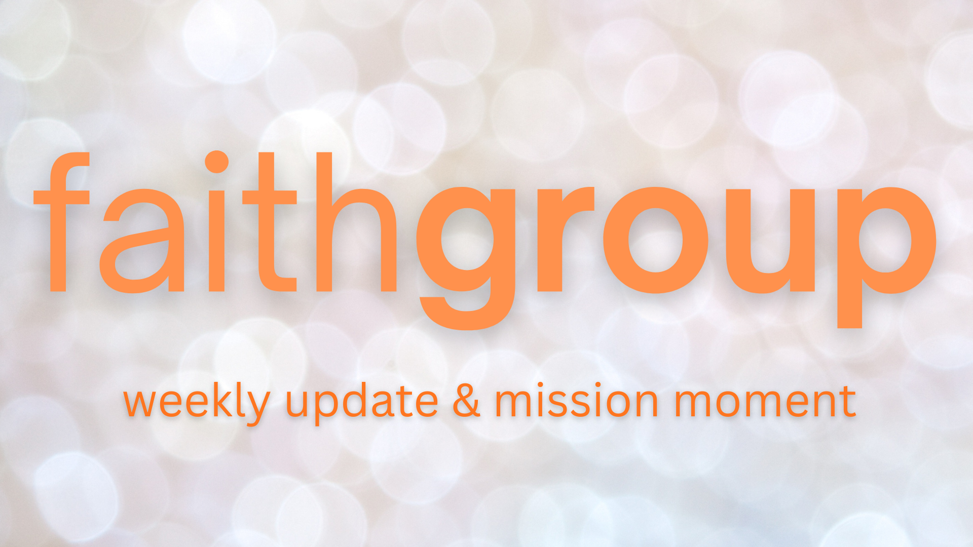 FGUpdate — Faith Baptist Church