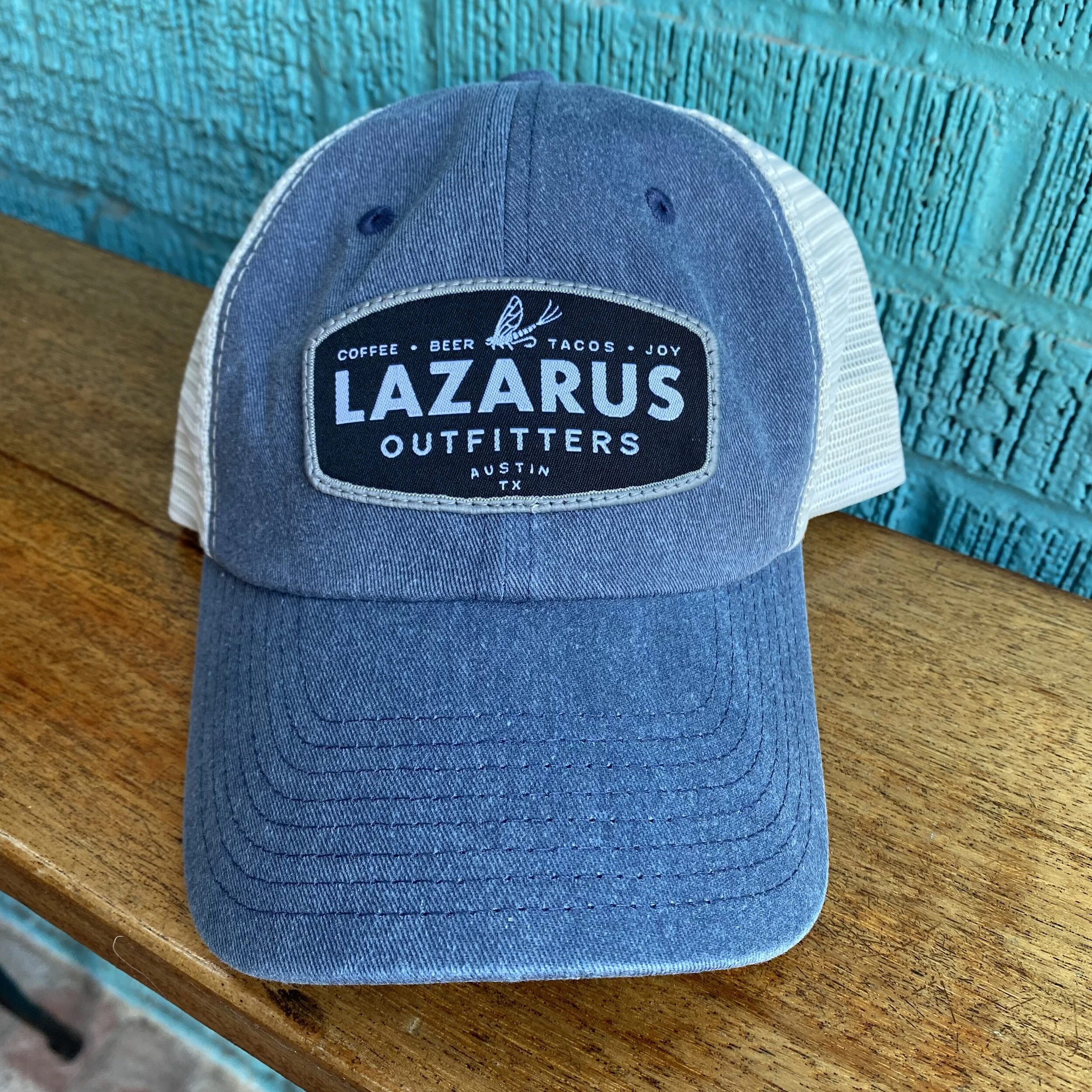Fishing Trucker Hat — LAZARUS BREWING