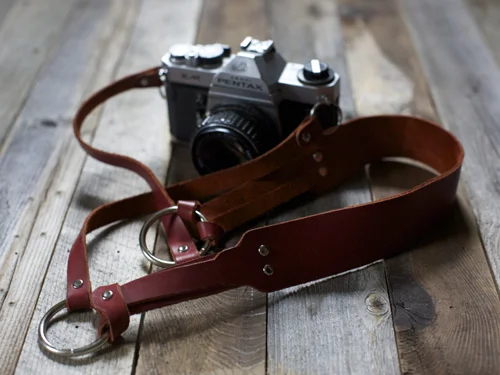 Camera Strap || Burgundy
