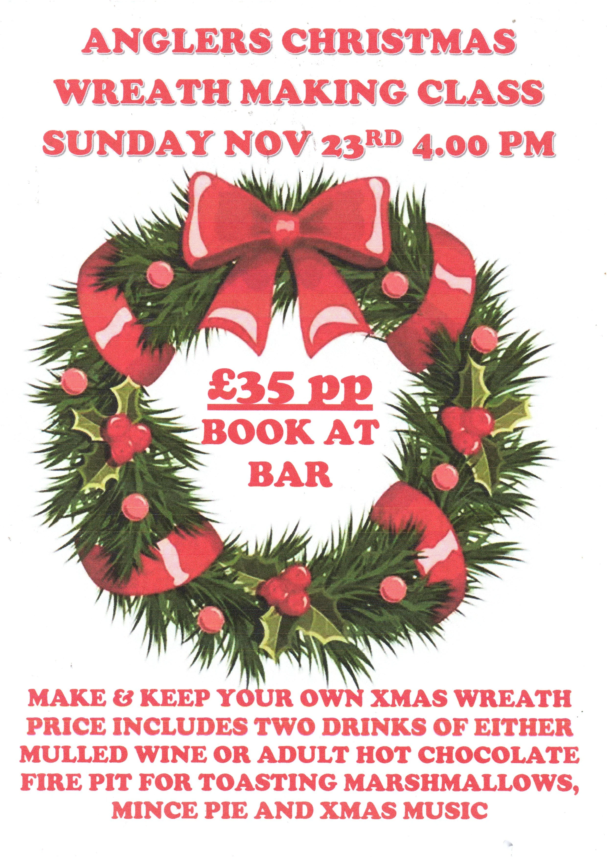 XMAS WREATH MAKING CLASS