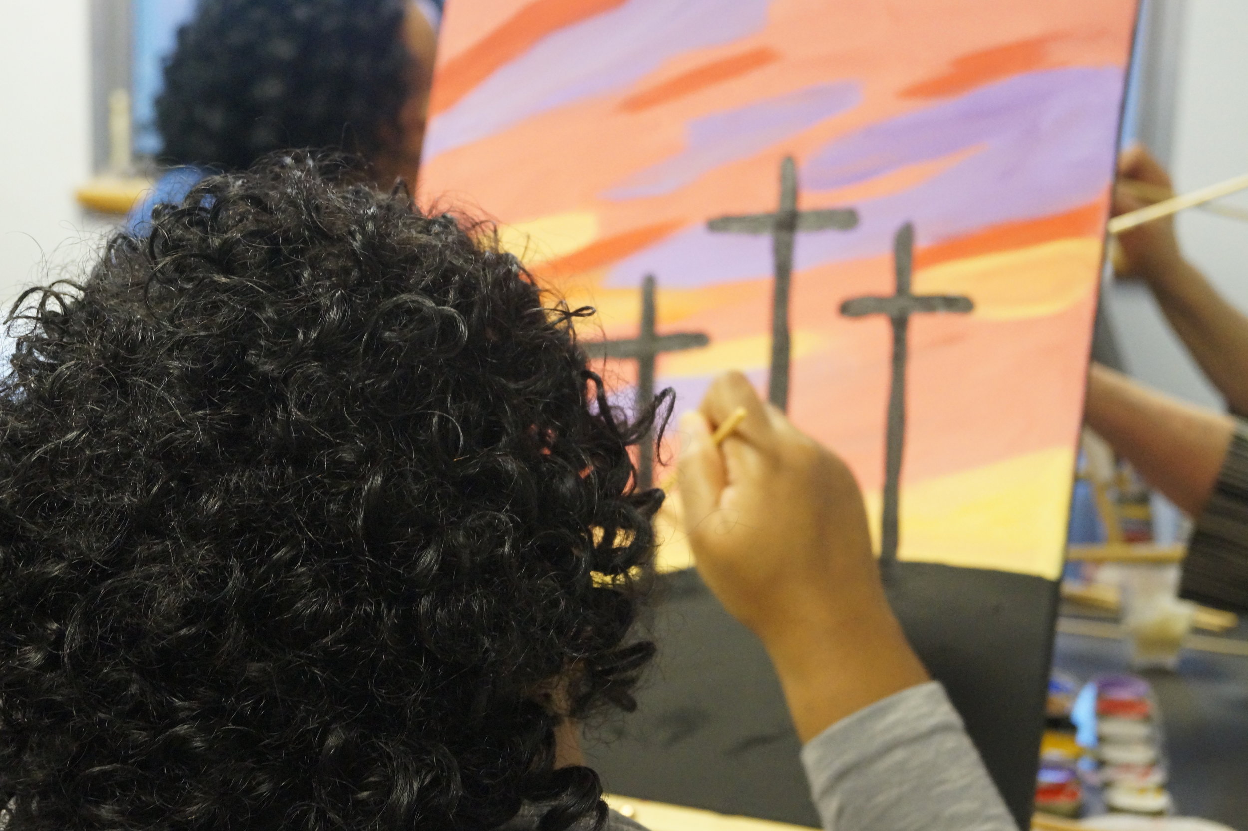  The Fancy Artist Paint and Sip Parties  Host/Artist- Shiree Gilmore   