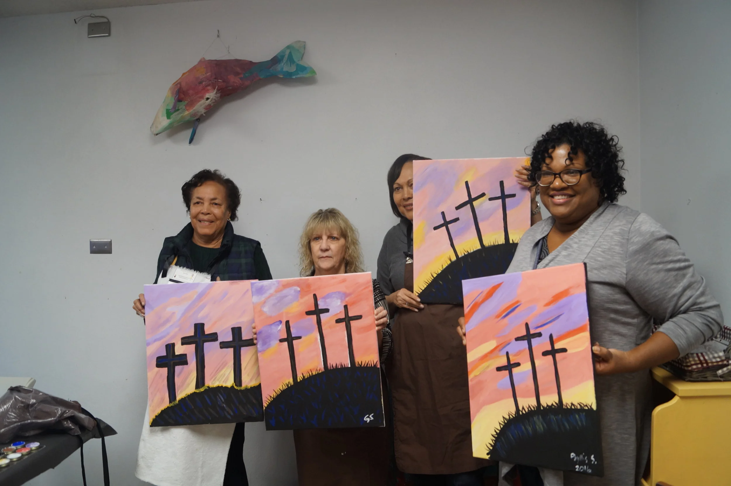  The Fancy Artist Paint and Sip Parties  Host/Artist- Shiree Gilmore   