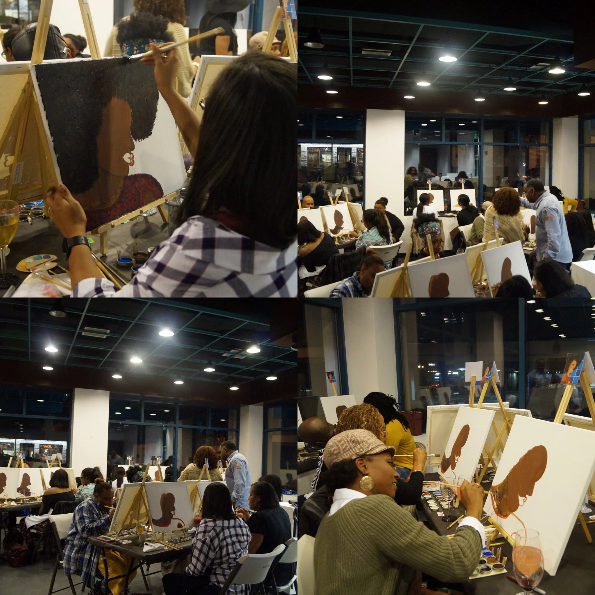  The Fancy Artist Paint and Sip Parties    Host/Artist- Shiree Gilmore 