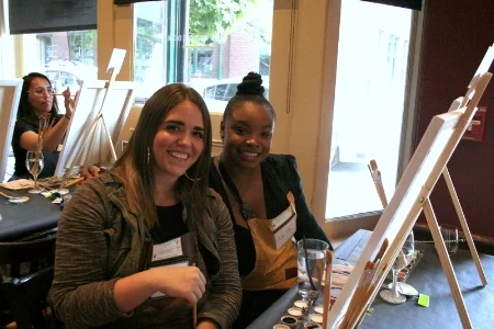  The Fancy Artist Paint and Sip Parties  Host/Artist- Shiree Gilmore   
