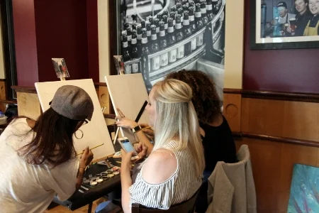  The Fancy Artist Paint and Sip Parties  Host/Artist- Shiree Gilmore   