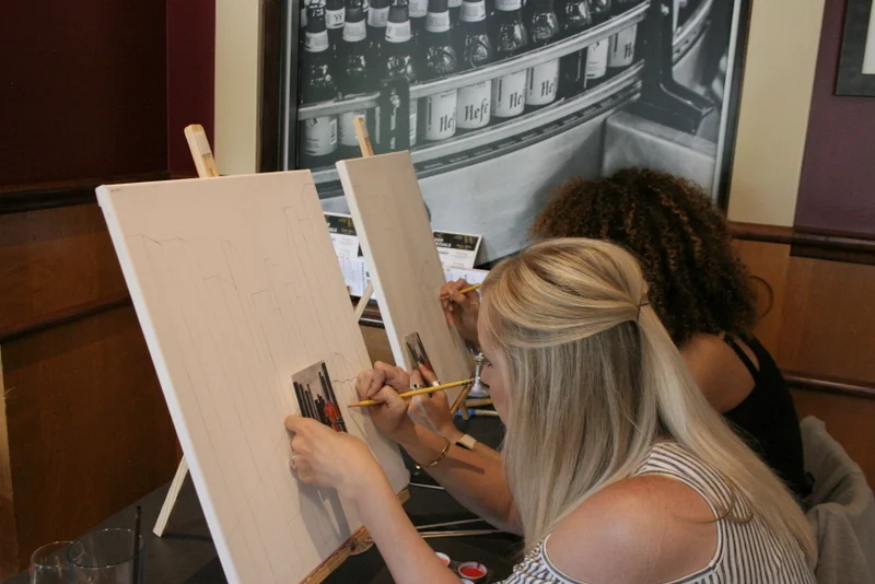  The Fancy Artist Paint and Sip Parties  Host/Artist- Shiree Gilmore   