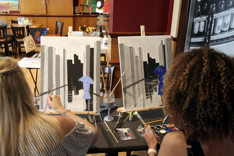  The Fancy Artist Paint and Sip Parties  Host/Artist- Shiree Gilmore   