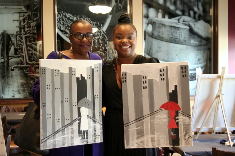  The Fancy Artist Paint and Sip Parties  Host/Artist- Shiree Gilmore   