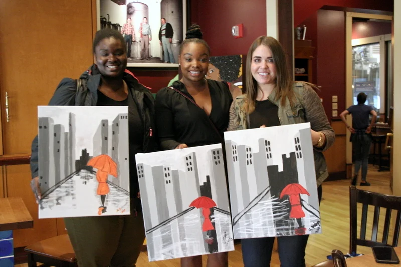  The Fancy Artist Paint and Sip Parties  Host/Artist- Shiree Gilmore   