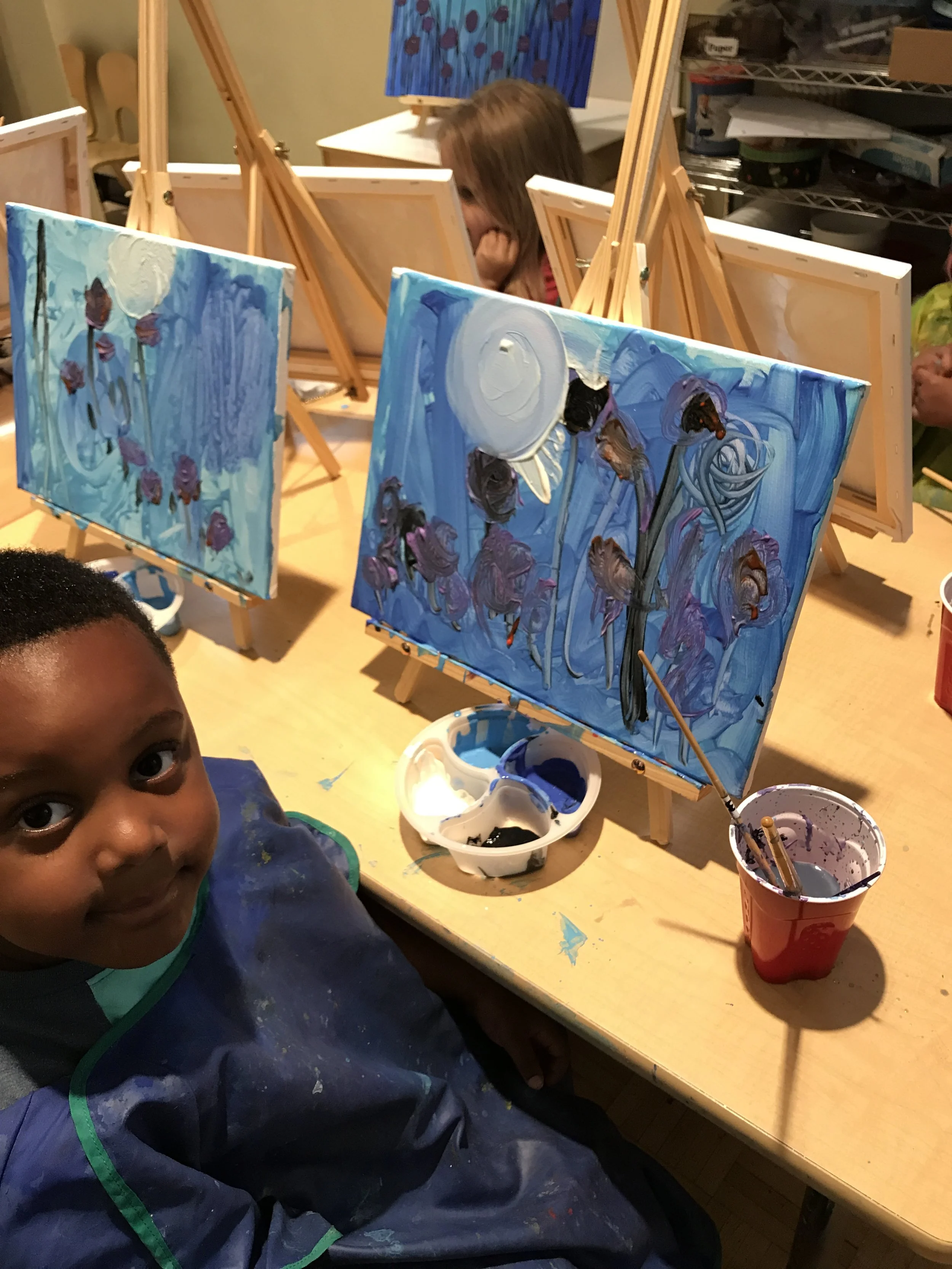  The Fancy Artist Paint and Sip Parties  Host/Artist- Shiree Gilmore 