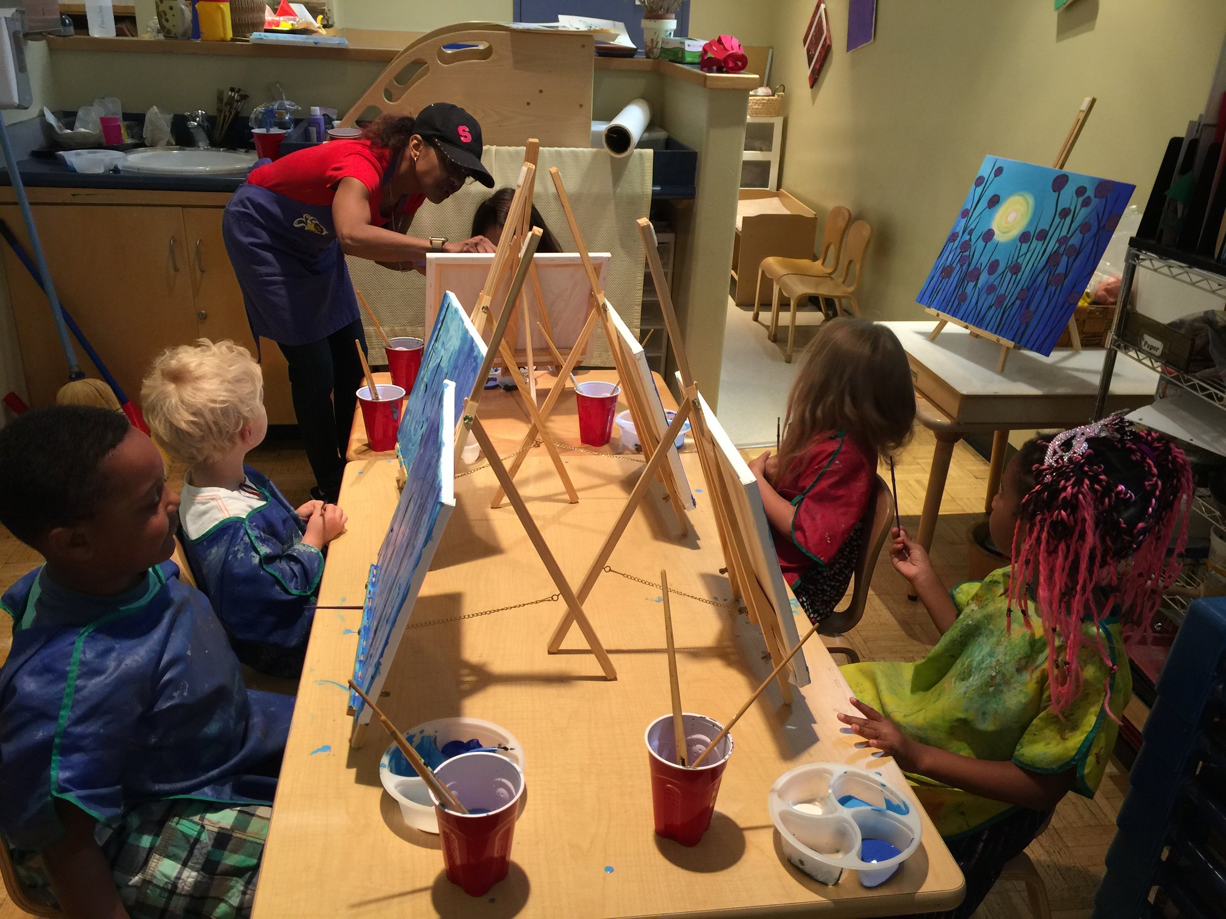  The Fancy Artist Paint and Sip Parties  Host/Artist- Shiree Gilmore 