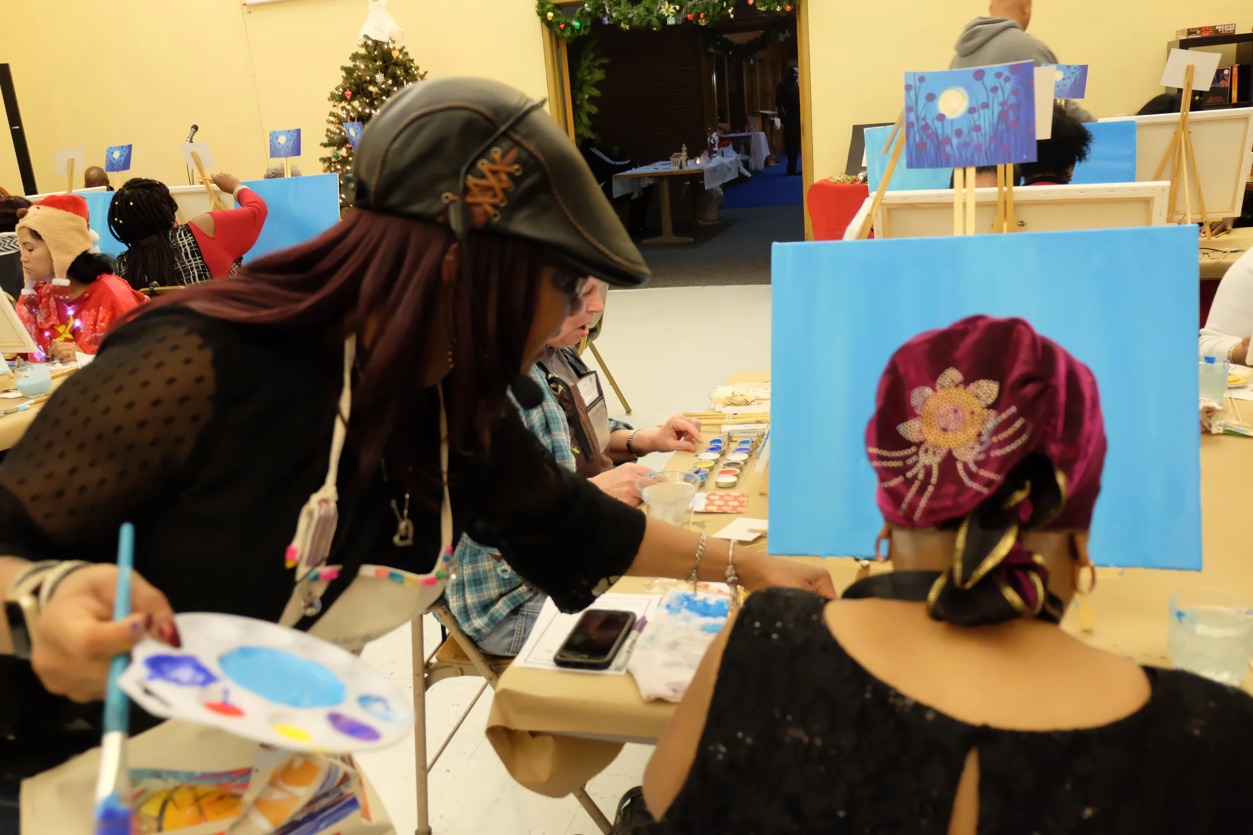  The Fancy Artist Paint and Sip Parties  Host/Artist- Shiree Gilmore 
