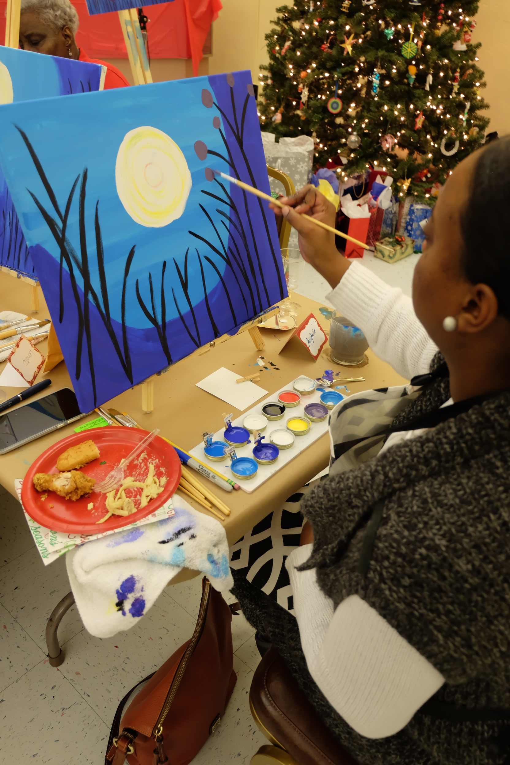  The Fancy Artist Paint and Sip Parties  Host/Artist- Shiree Gilmore 