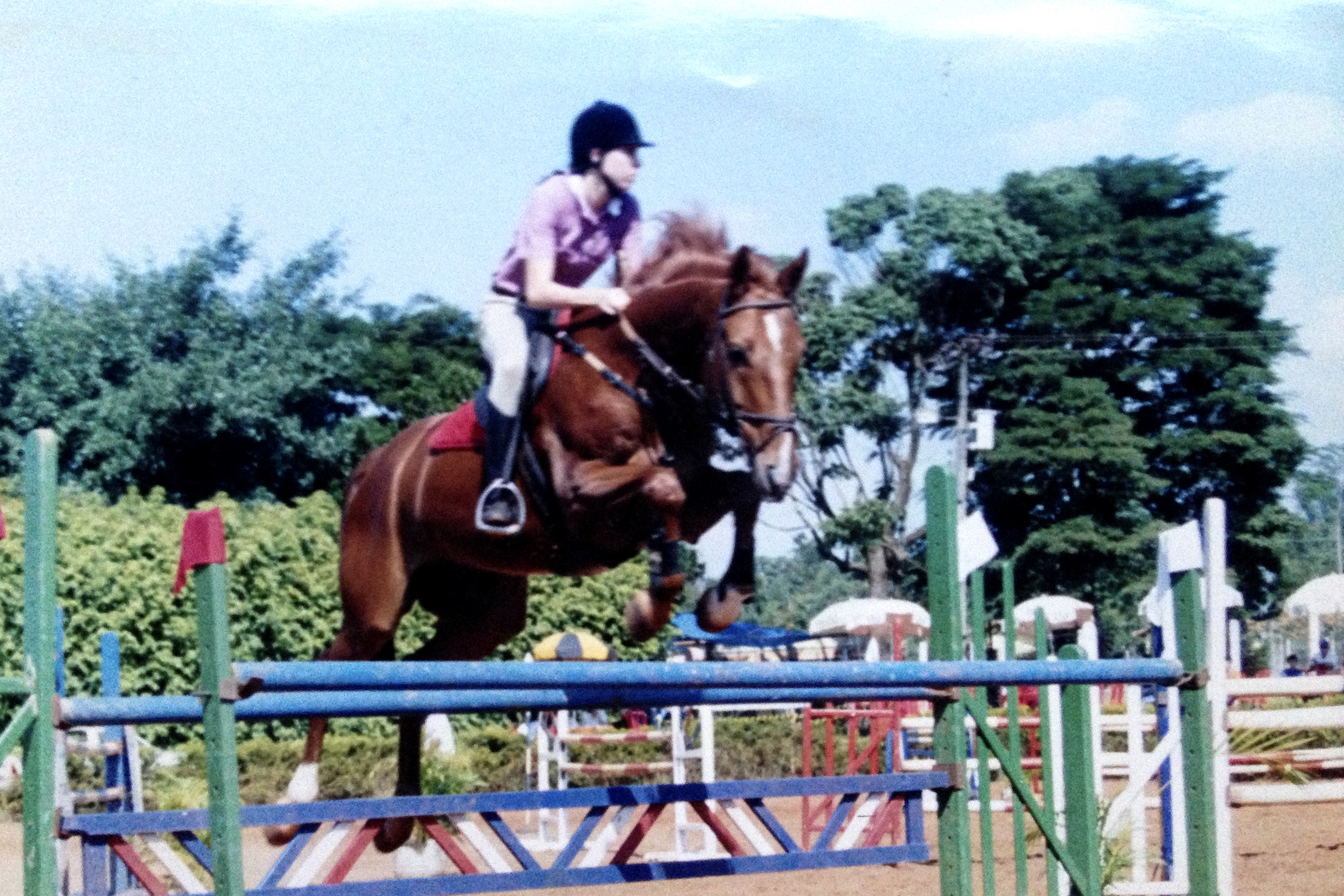julia and palmar at a competition&nbsp;