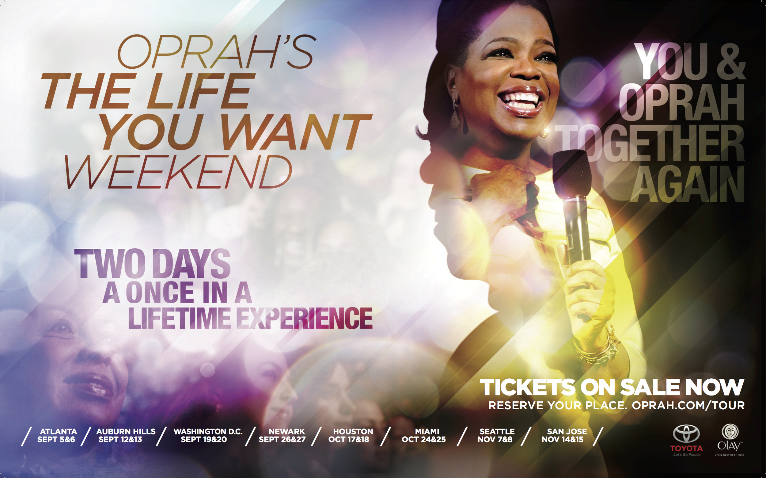 Oprah's The Life You Want Tour Ad