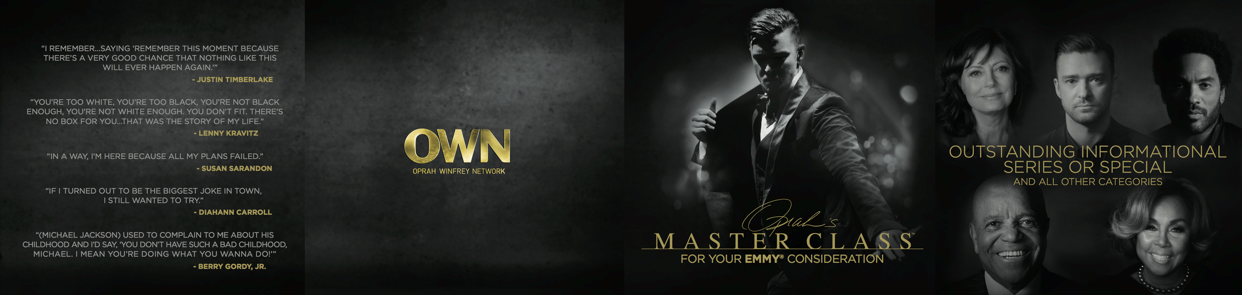 Oprah's Master Class Emmy Mailer