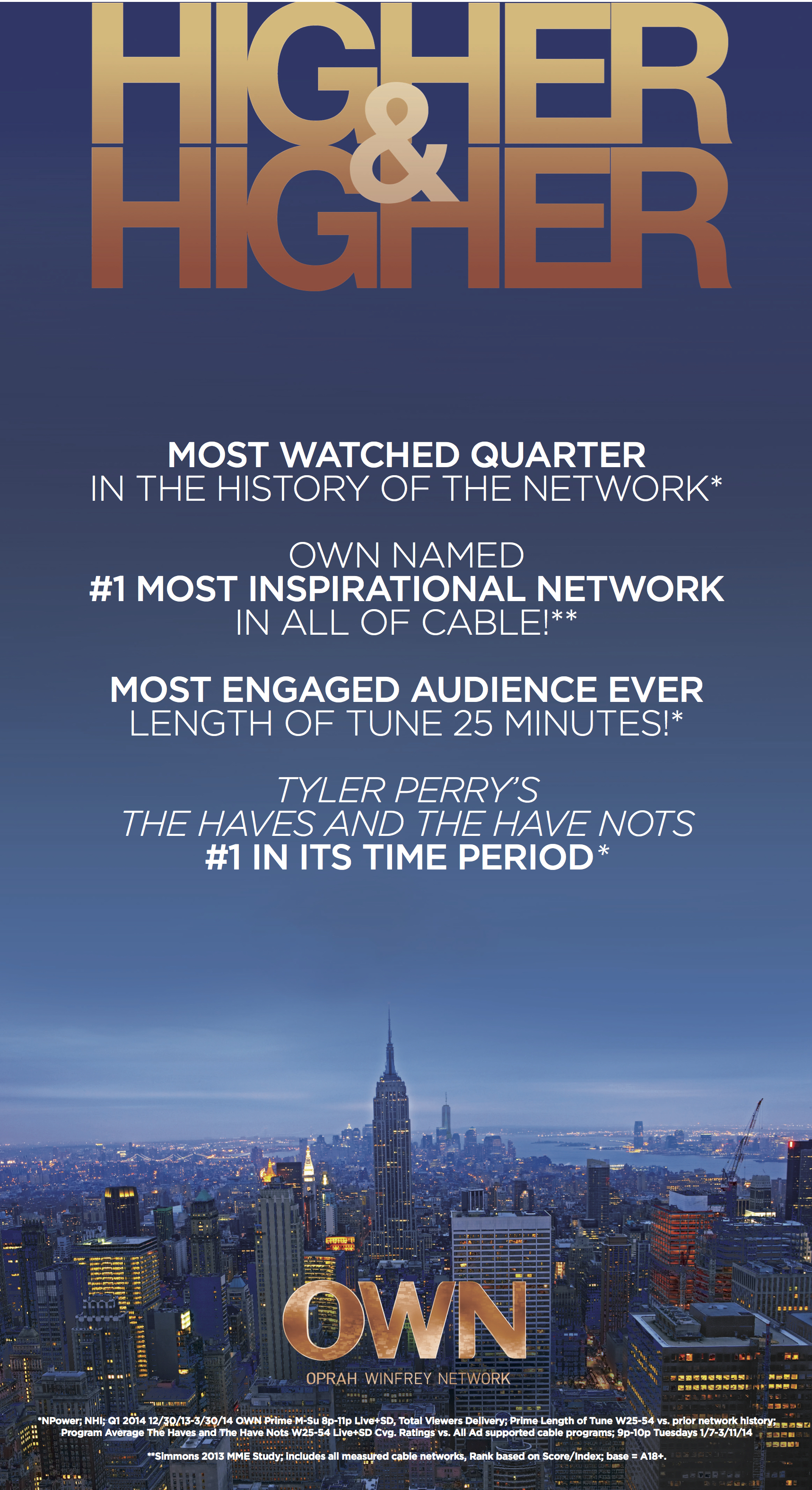 New York Times, OWN Upfront Ad