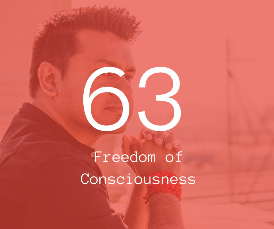 63. Freedom of Consciousness