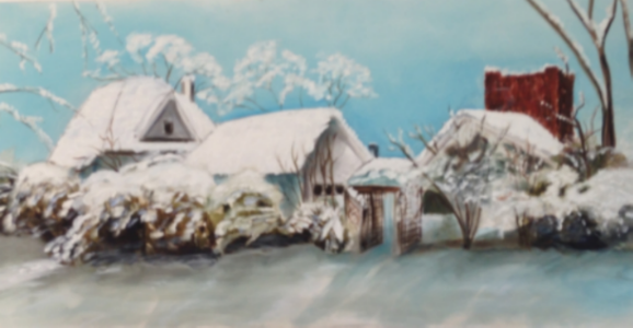 137 W. Works St. by Christy Ann Watenpaugh (One of Grandma's childhood homes)