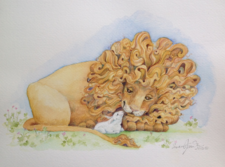 March in watercolor by Susan Smith