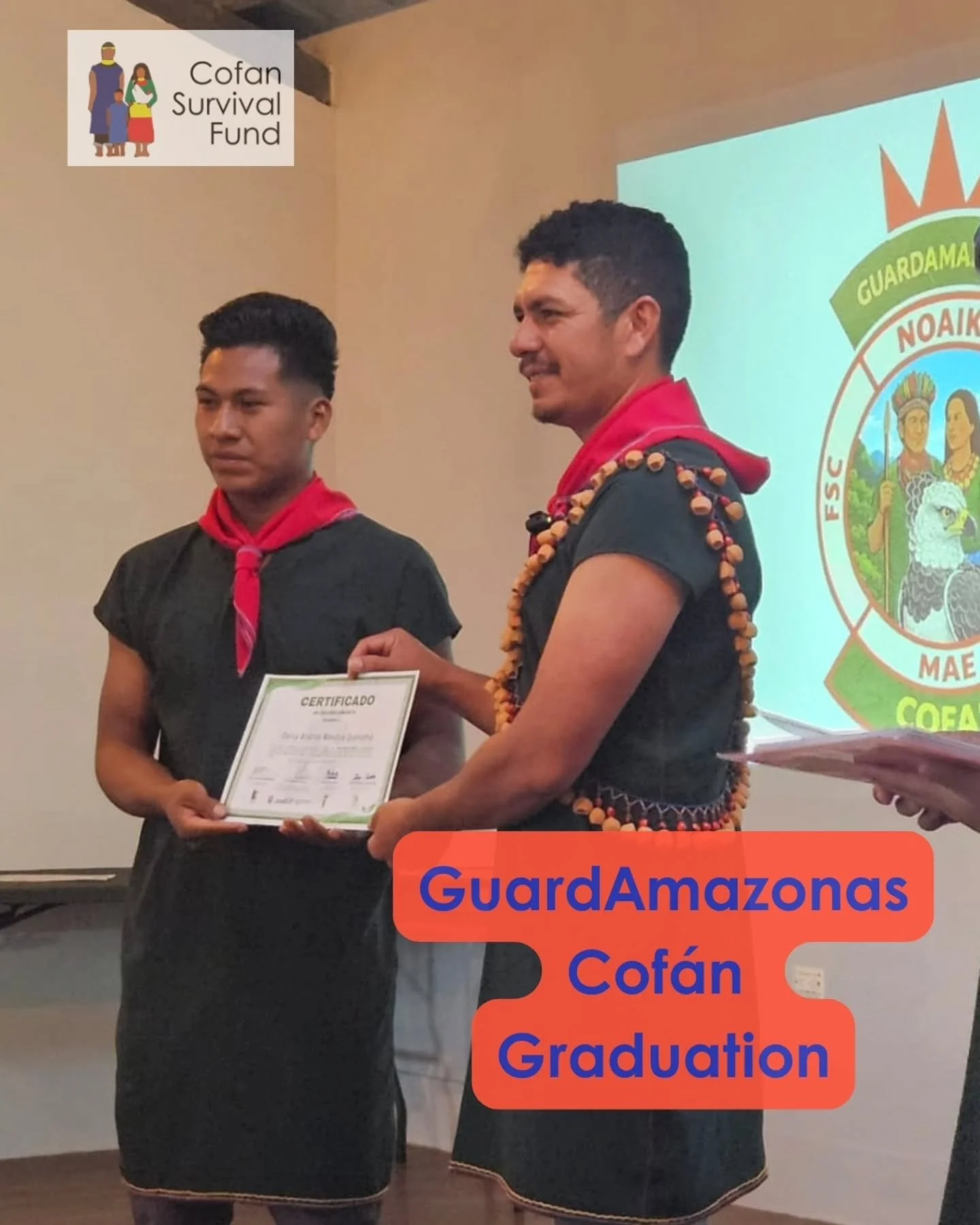 We are so proud of our 41 graduates from the GuardAmazonas Cof&aacute;n training program. These leaders in conservation are the hope for a future where both the Cof&aacute;n way of life and the Amazon rainforests thrive.

Fun fact: the GuardAmazonas 