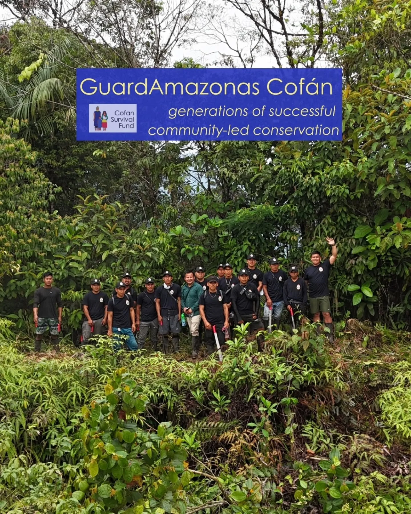 The GuardAmazonas Cof&aacute;n began as a grassroots, community-led effort in the 1970s, when Cof&aacute;n families organized to defend their ancestral lands from colonization, oil expansion, and resource exploitation. Initially voluntary, families p