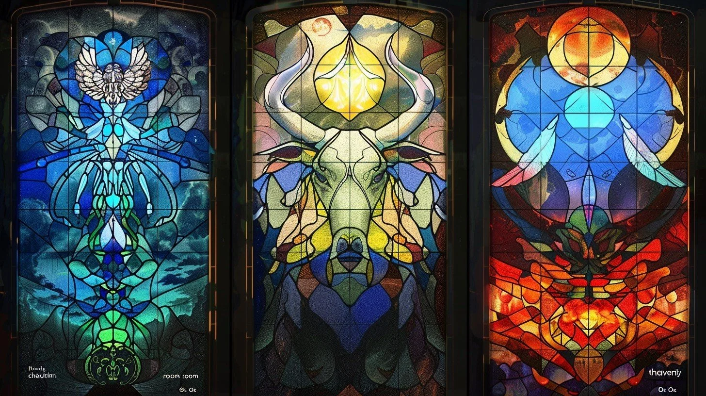 Four Faces of Worship 3 - "Ox Face" 