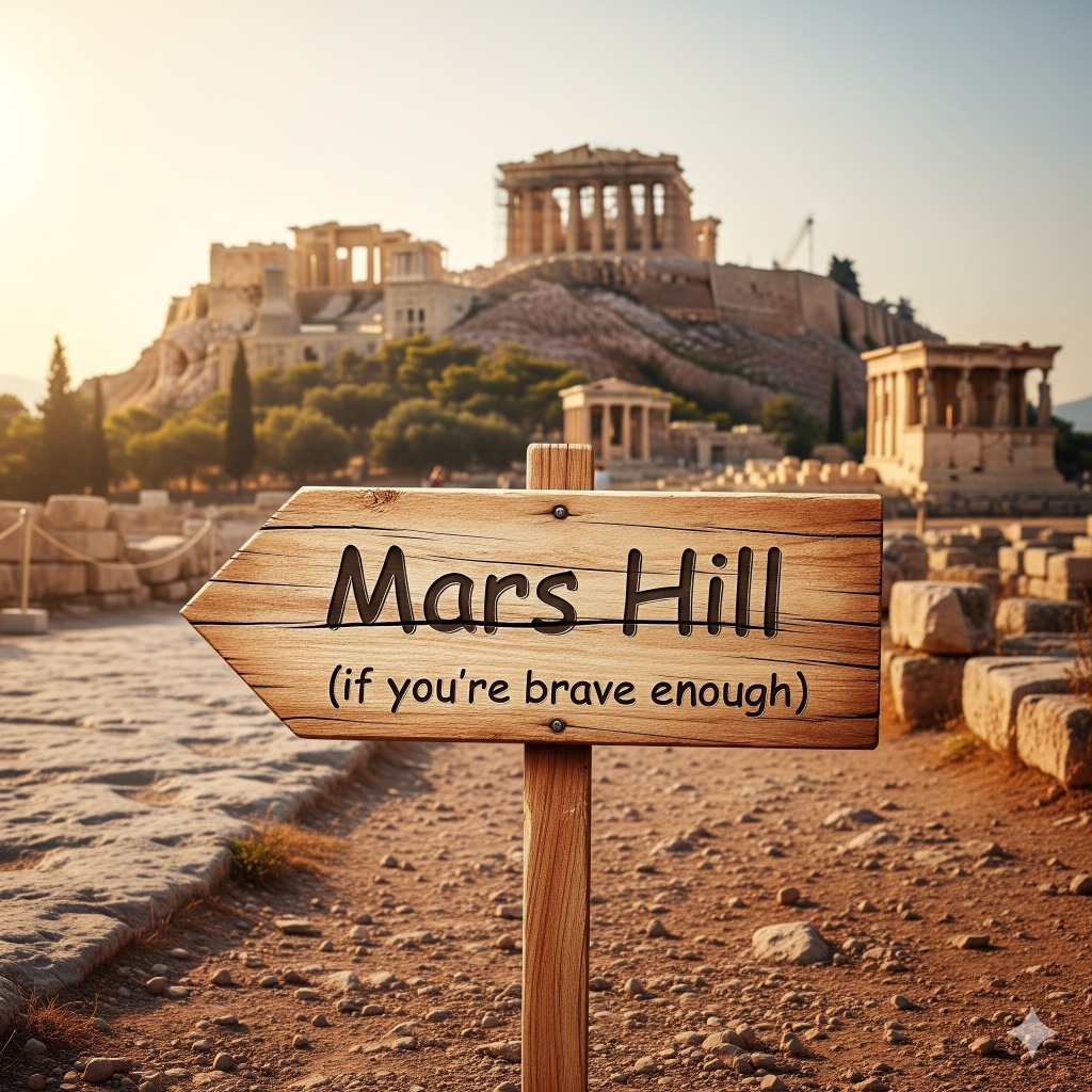 Acts 17:22-34 "Mars Hill Brave"