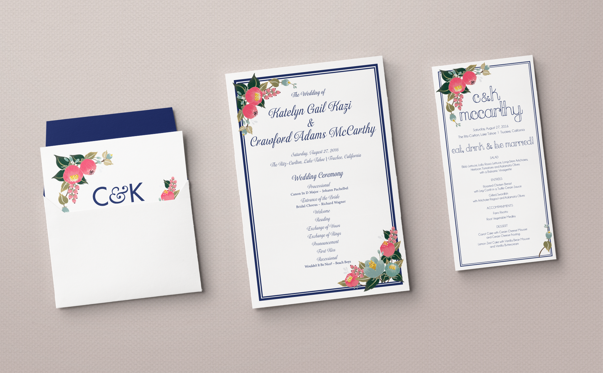Stationary, Program and Menu