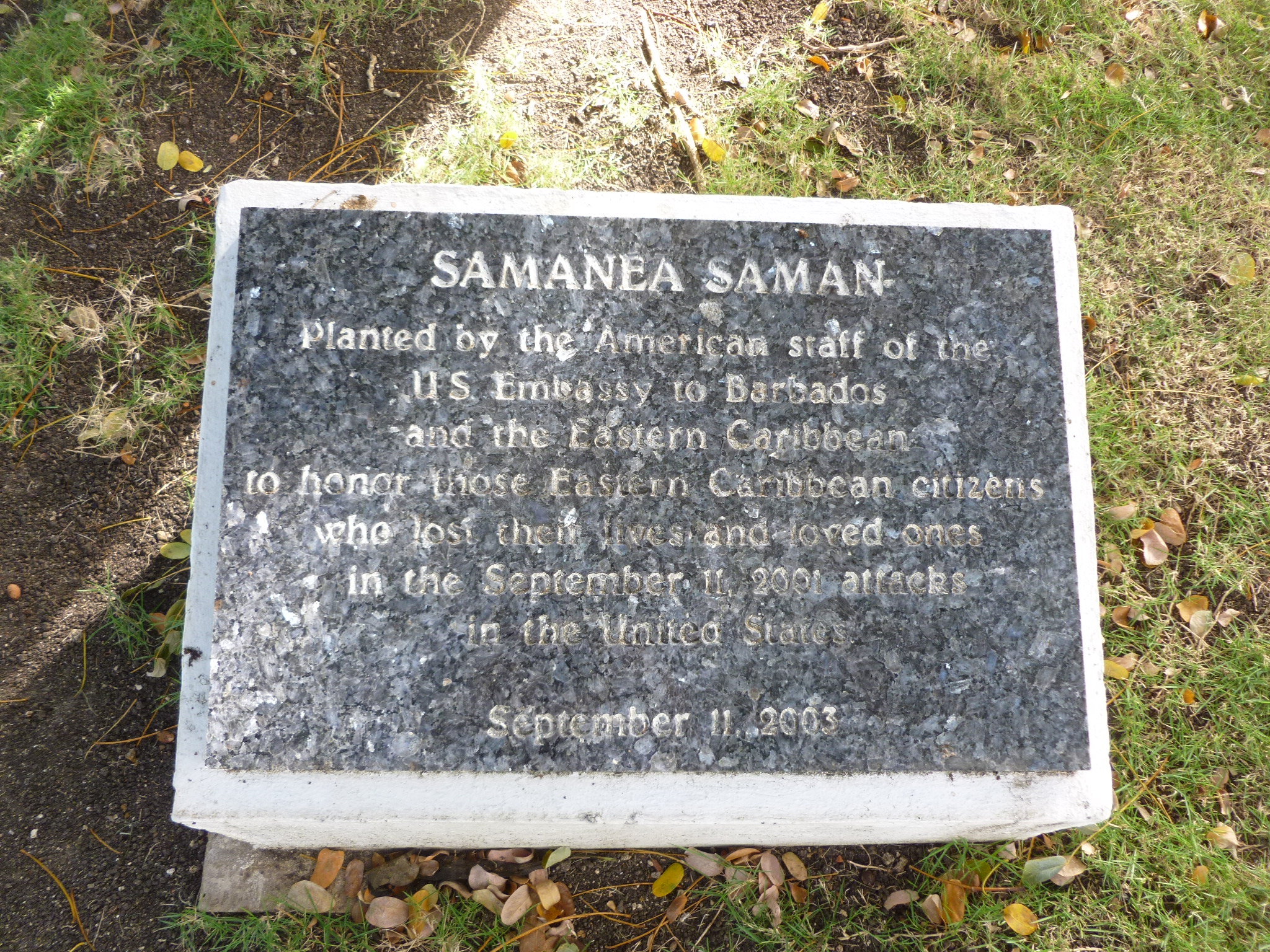 Eastern Caribbean Citizens plaque Barbados.JPG