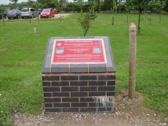 Staffordshire Twin Towers Memorial - Alrewas, Staffordshire, England