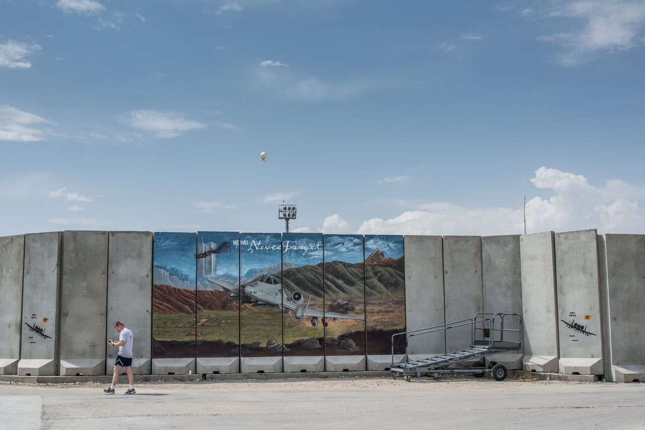 Bagram Airfield Memorial Mural - Bagram, Parvan