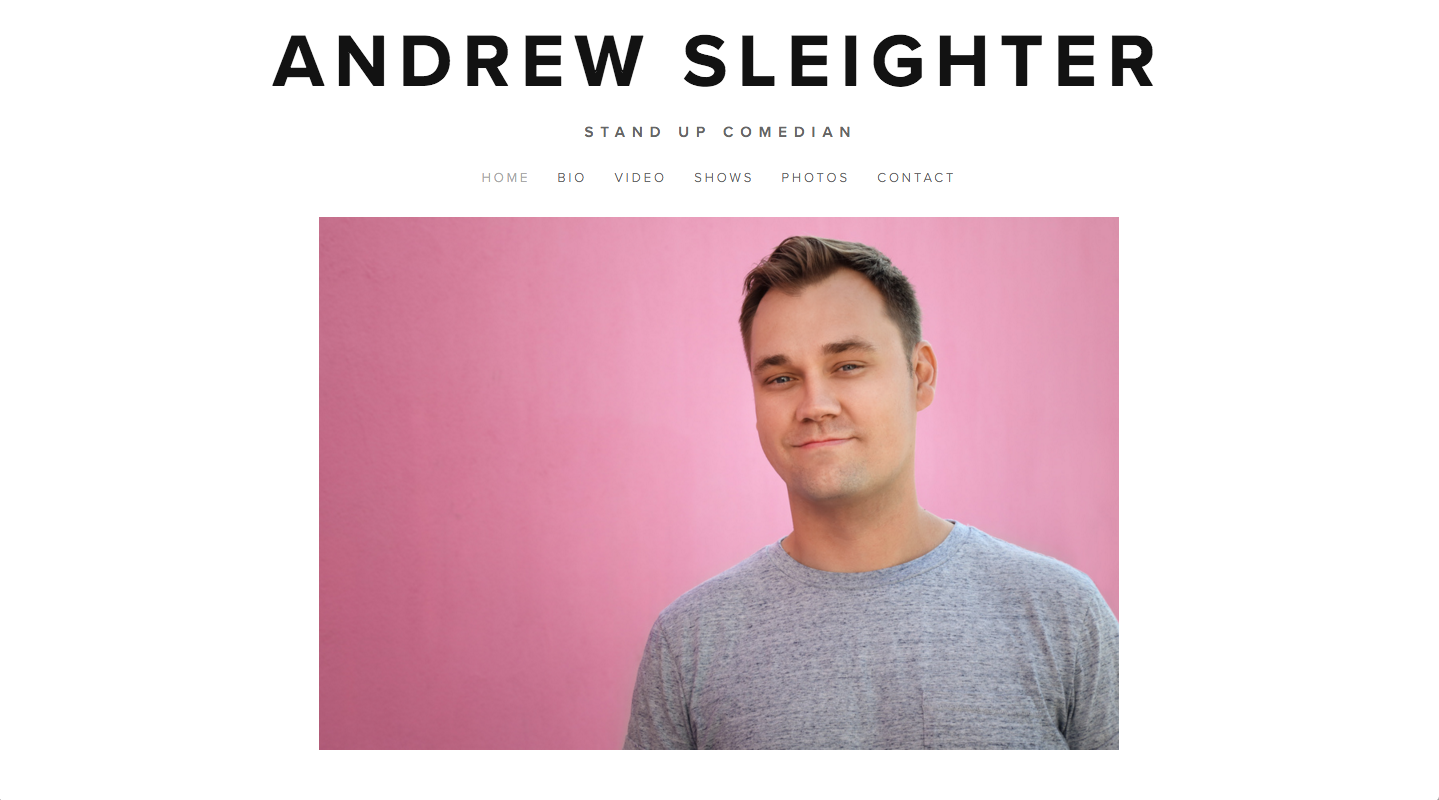 ANDREW SLEIGHTER - ANDREWSLEIGHTER.COM