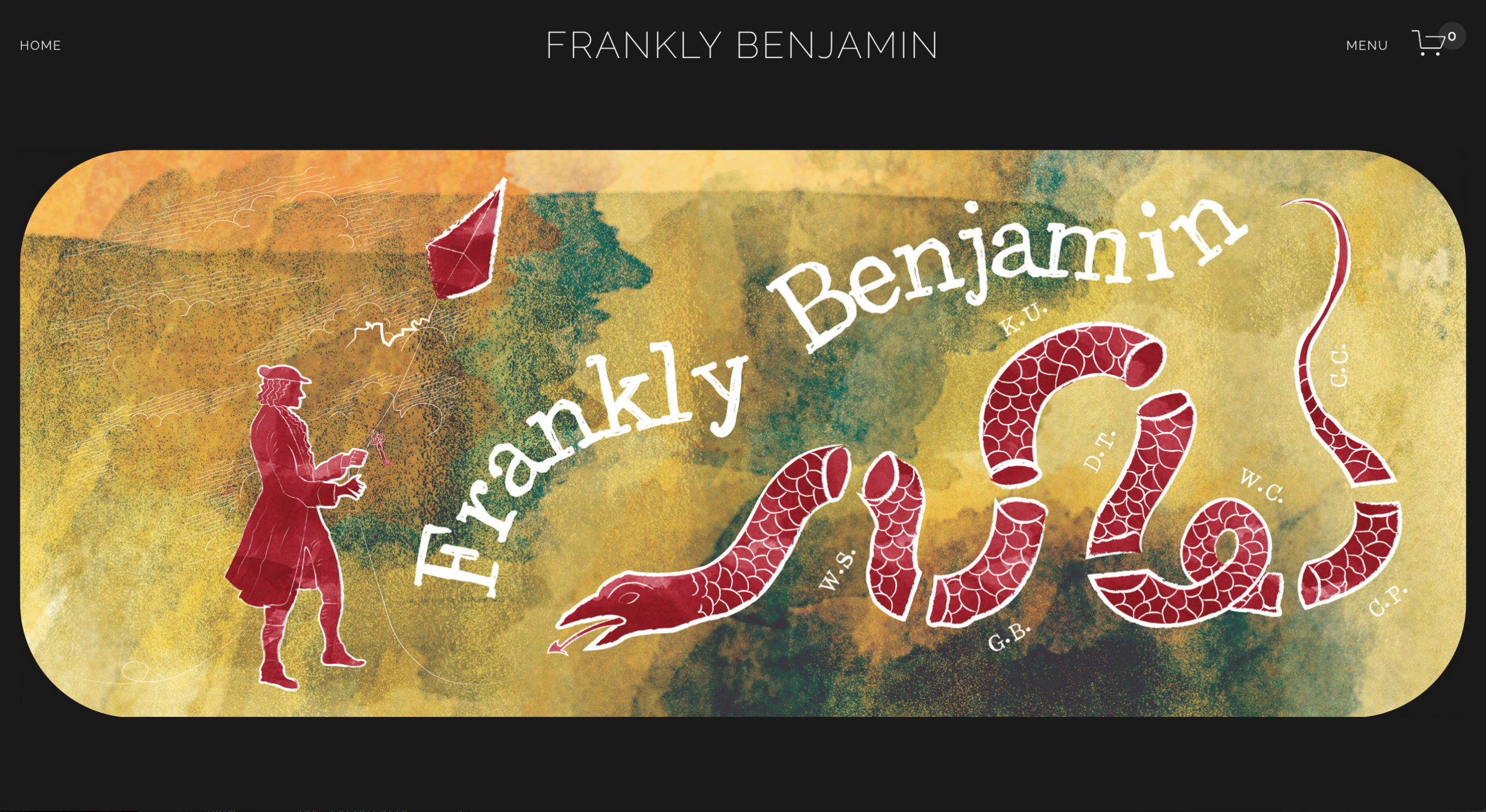 WEB DESIGN - FRANKLYBENJAMINBAND.COM