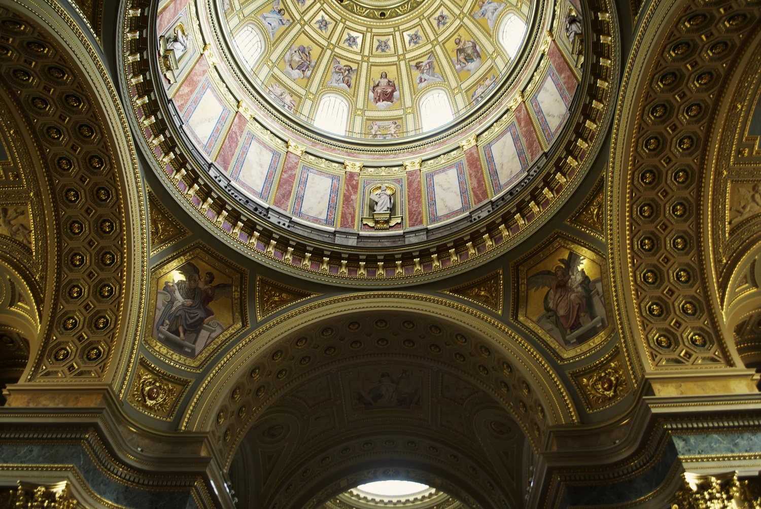 Basilica Interior, Budapest, Hungary