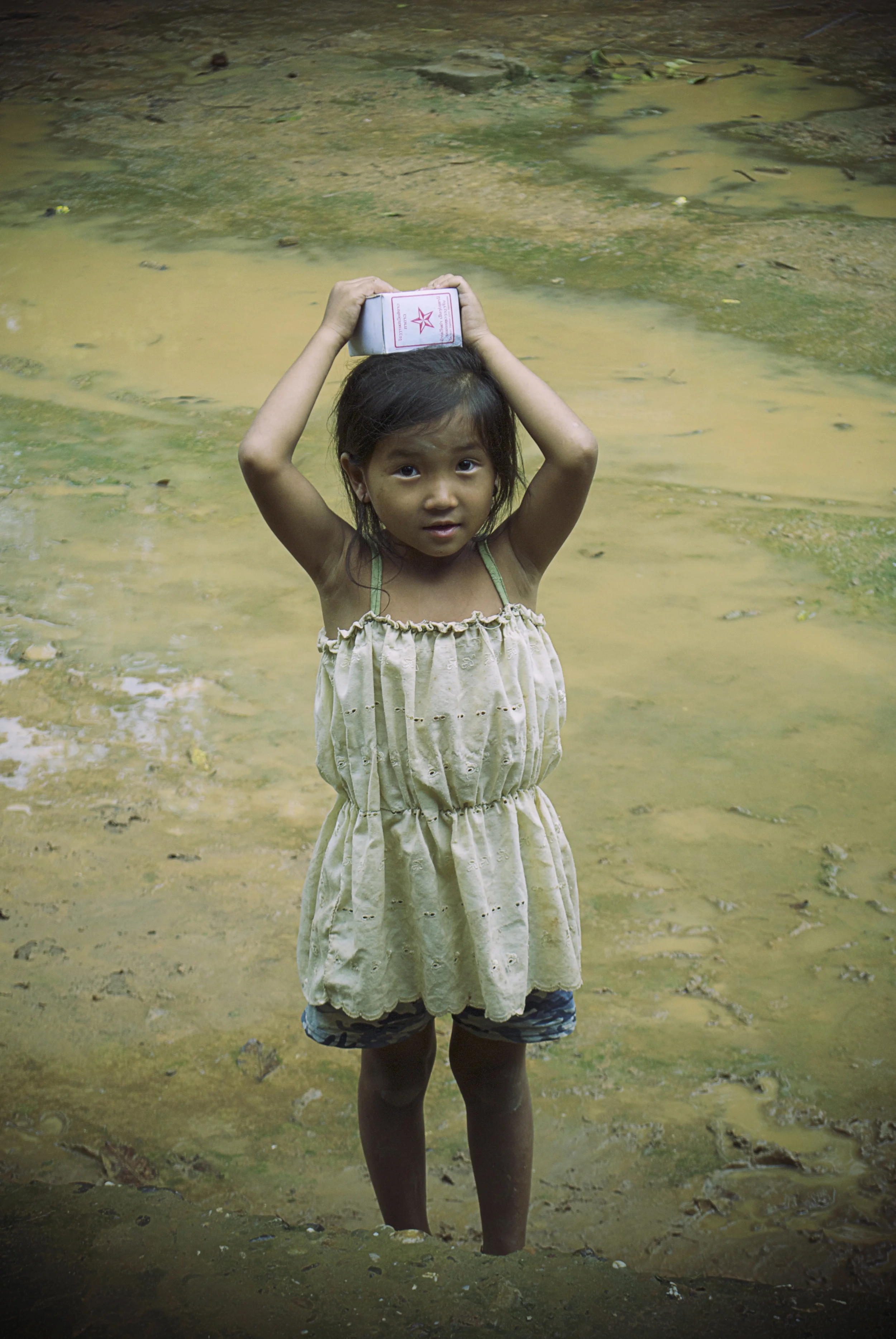 PORTRAITS | Girl in River, Ban Lad Khammoune, Laos