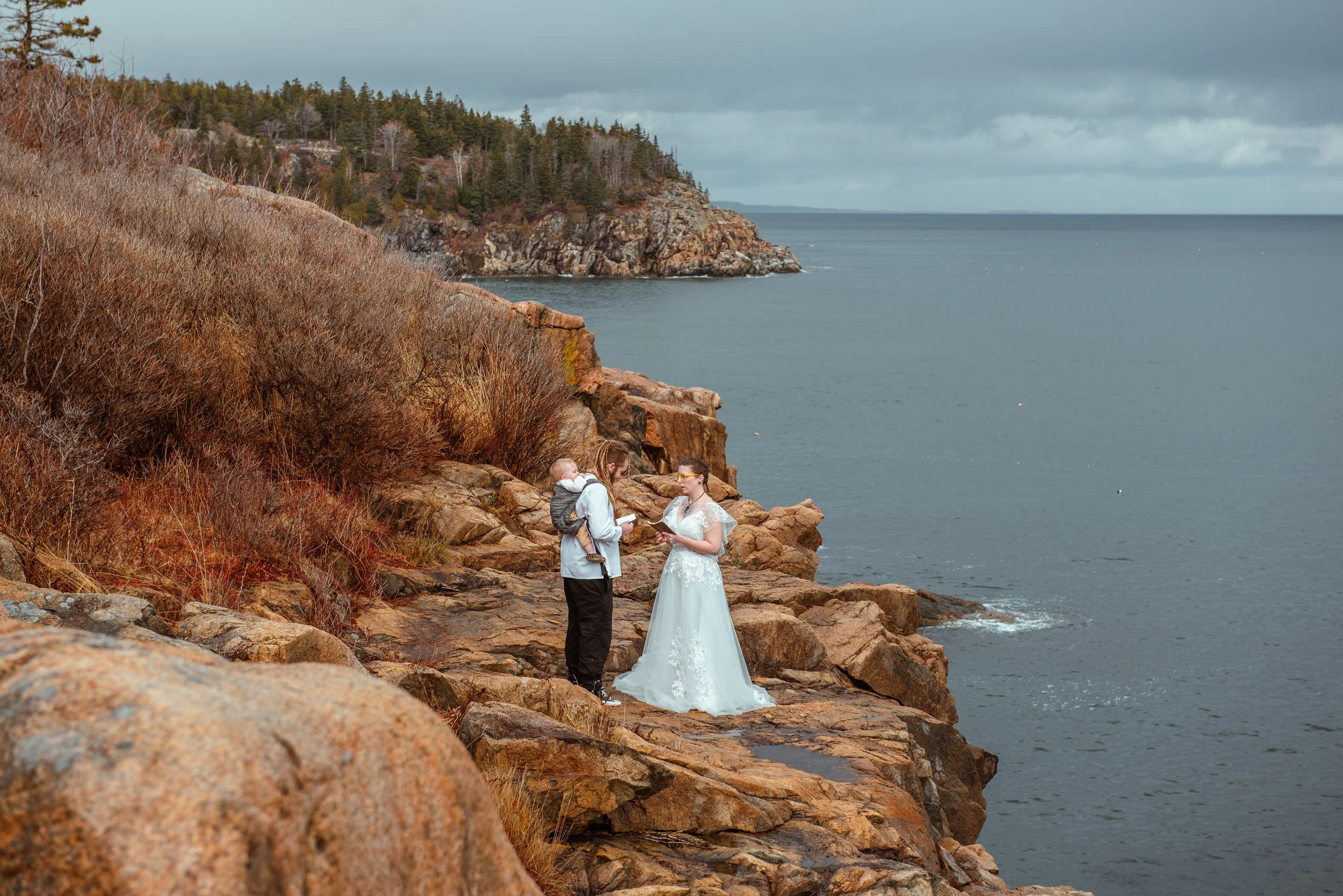 A Family-Friendly Elopement in Acadia National Park