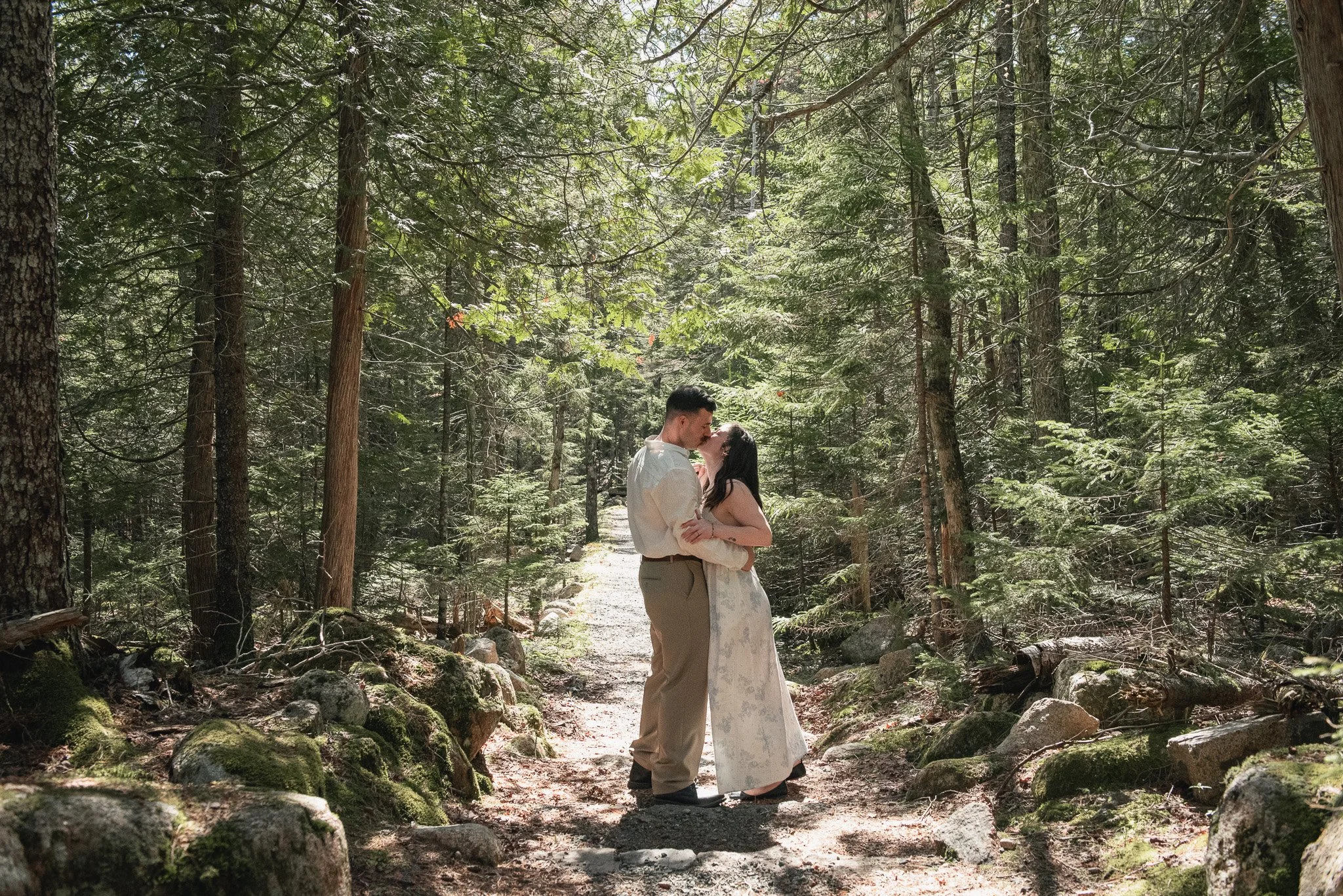 acadia forest elopement