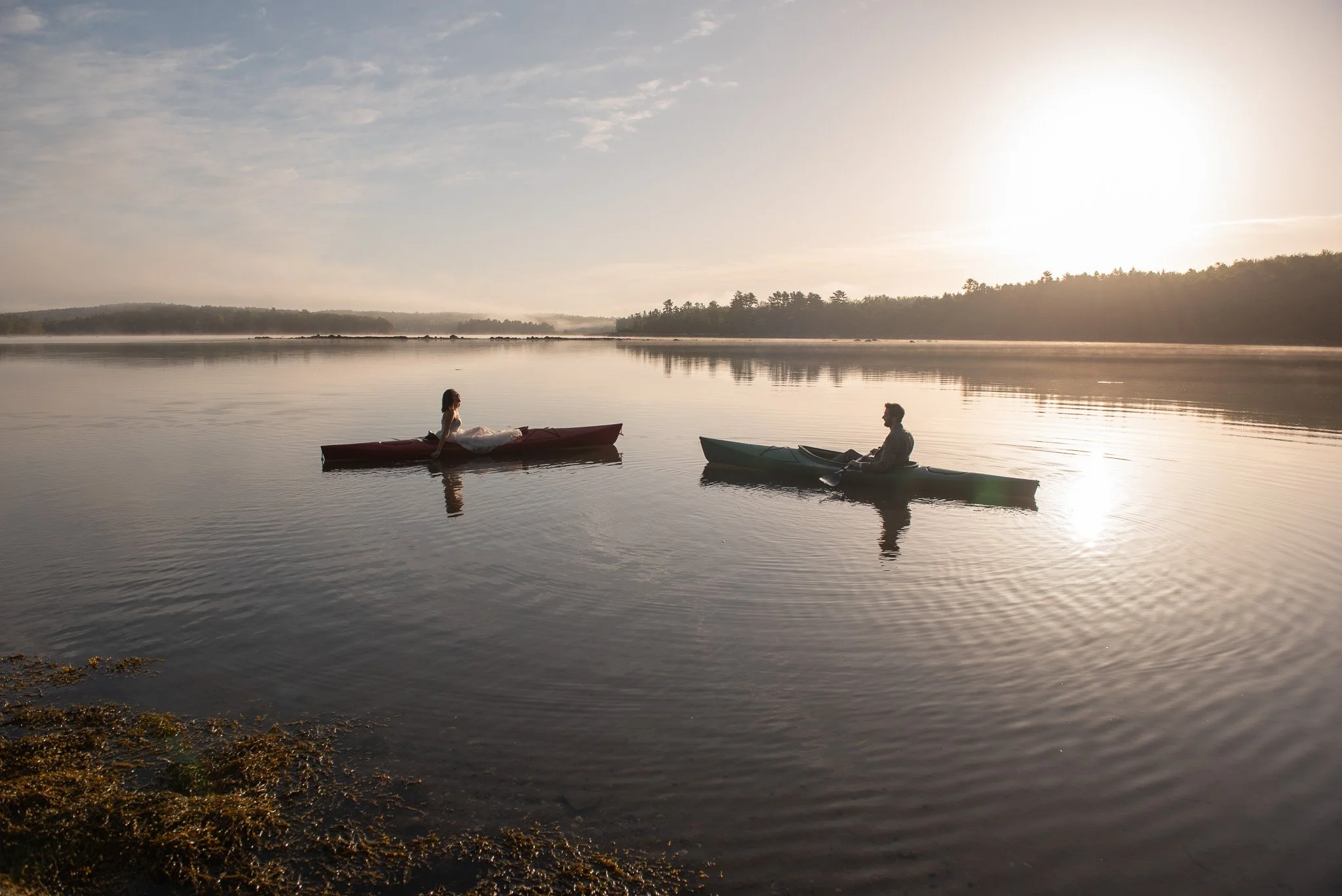 acadia kayak elopement