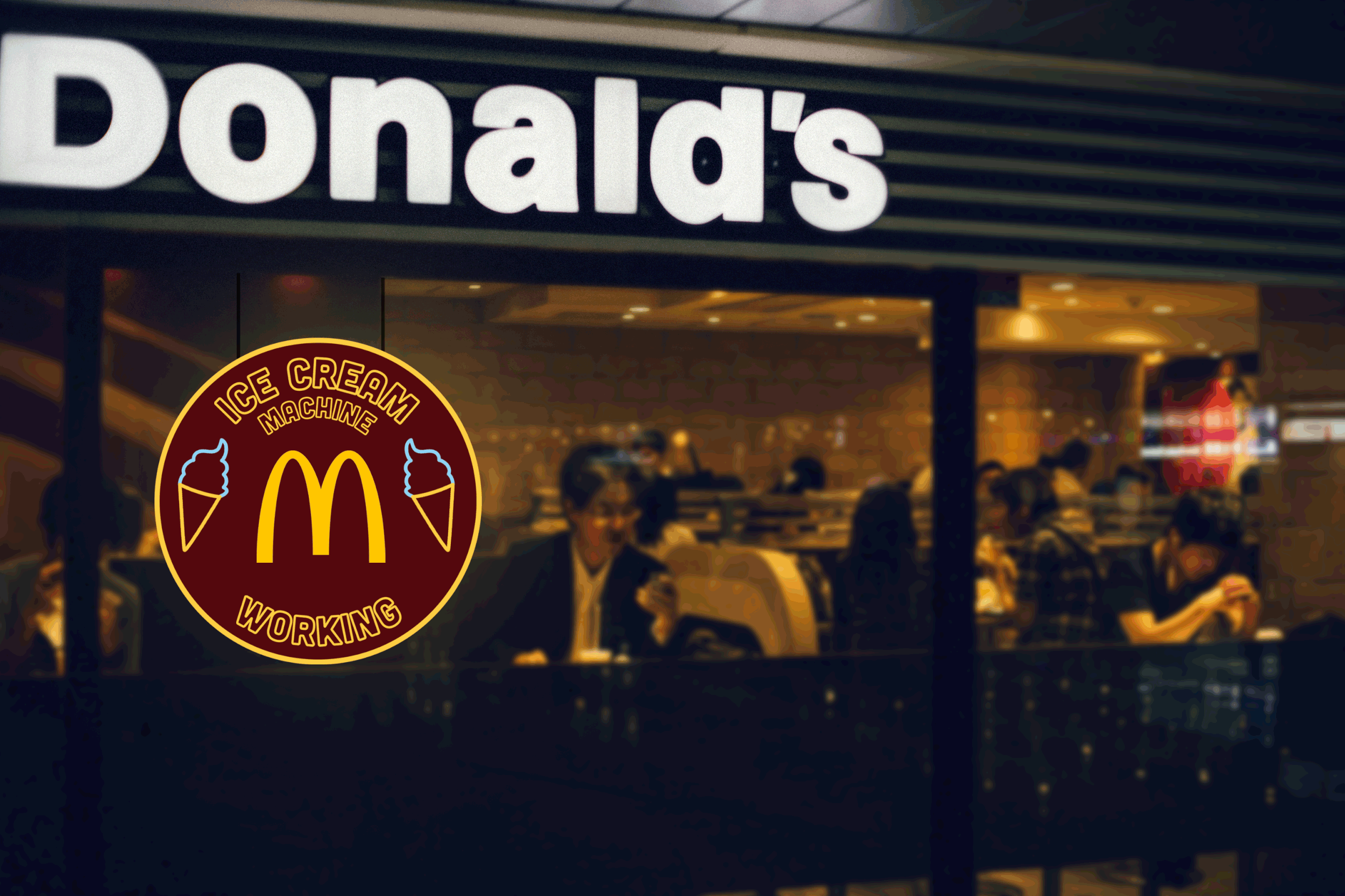 MCDONALDS — Hi, I'm Dunⓒan Spear.