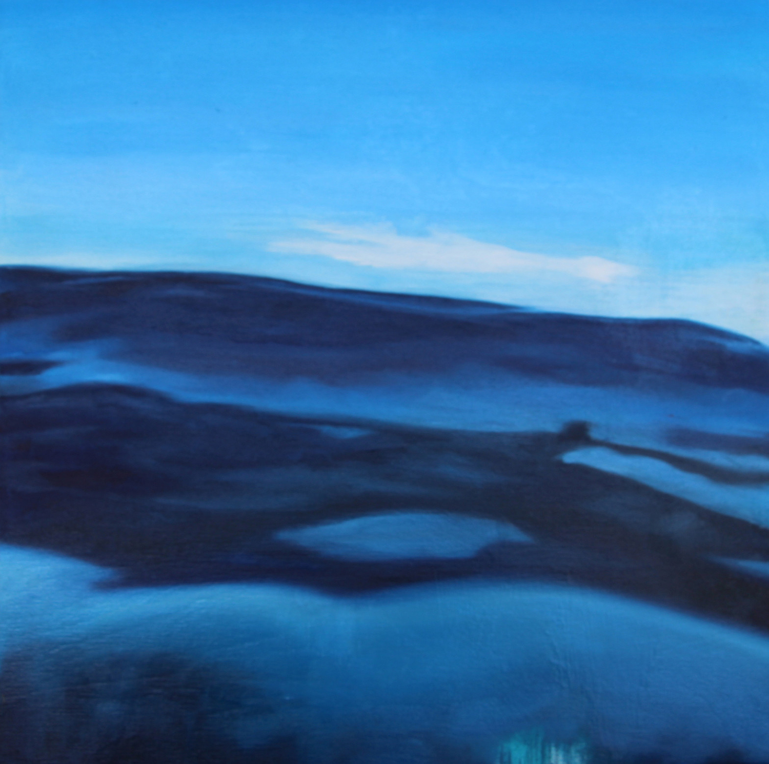 Blue Ripple Blue Sky