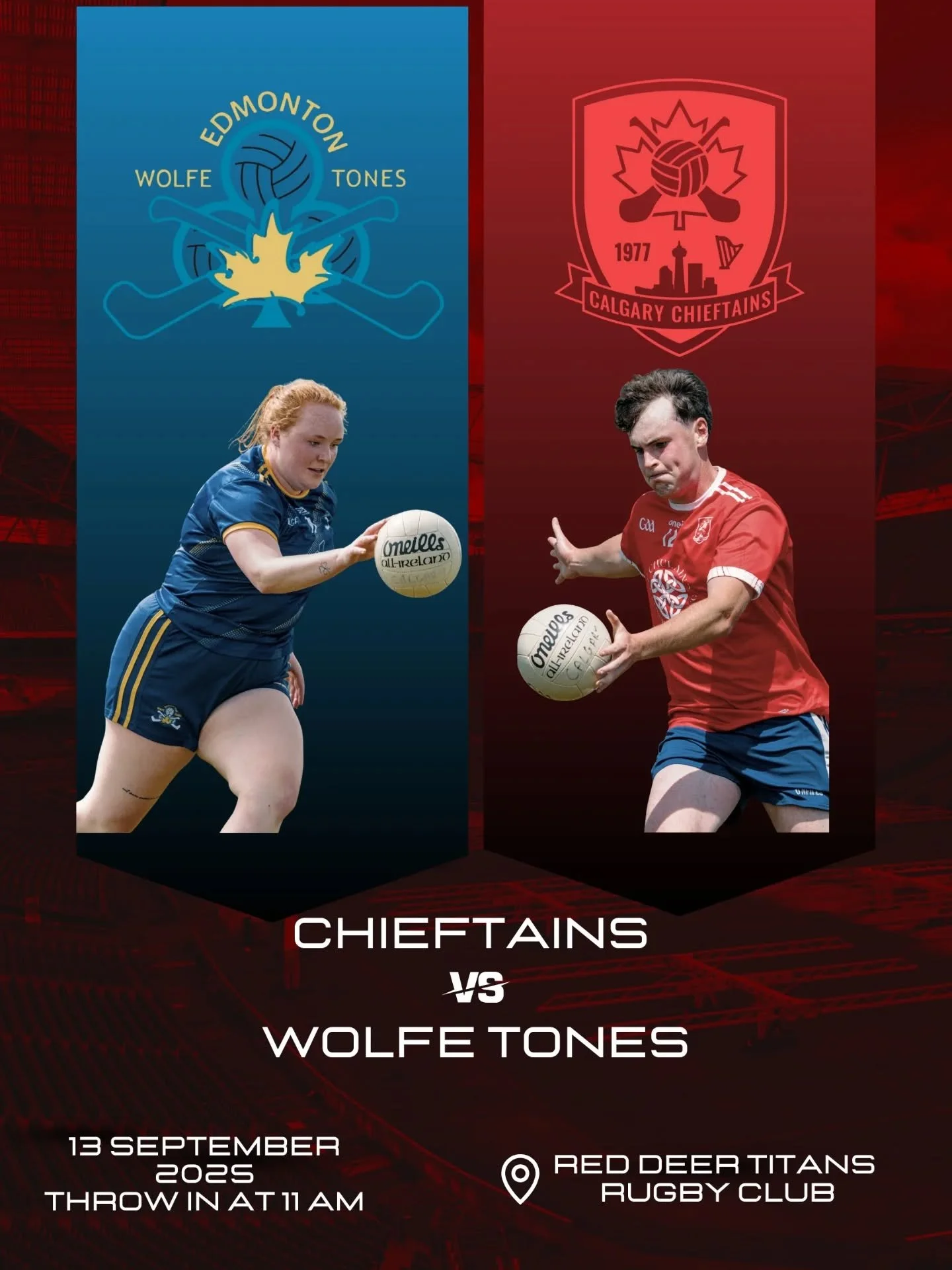 Final game of the season here in Alberta this weekend 🏐 were switching up the format slightly this time by mixing up the men's teams but the ladies will play as usual and we'll play some co-ed Hurling afterwards 🤩 men's game is first at 11AM and la